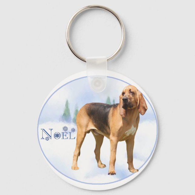 Noel Bloodhound Key Ring (Front)