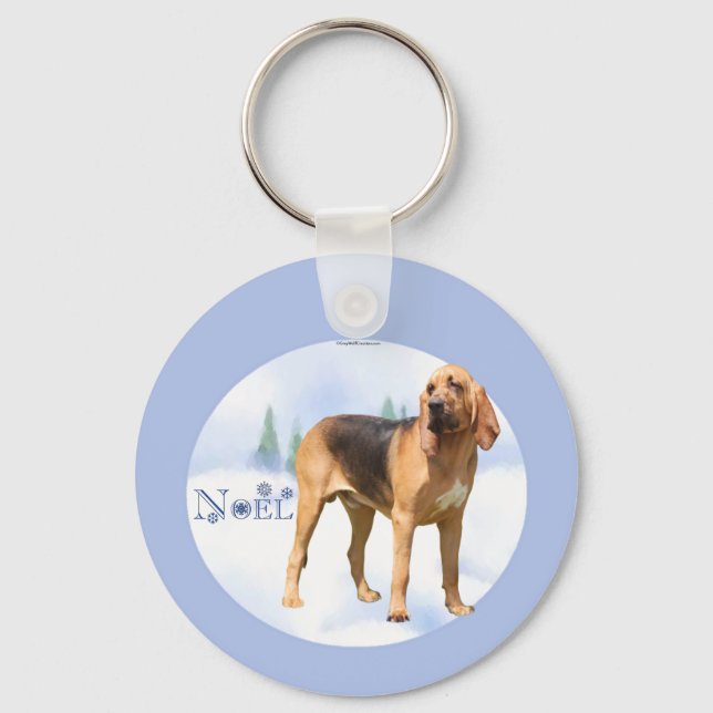 Noel Bloodhound Key Ring (Front)