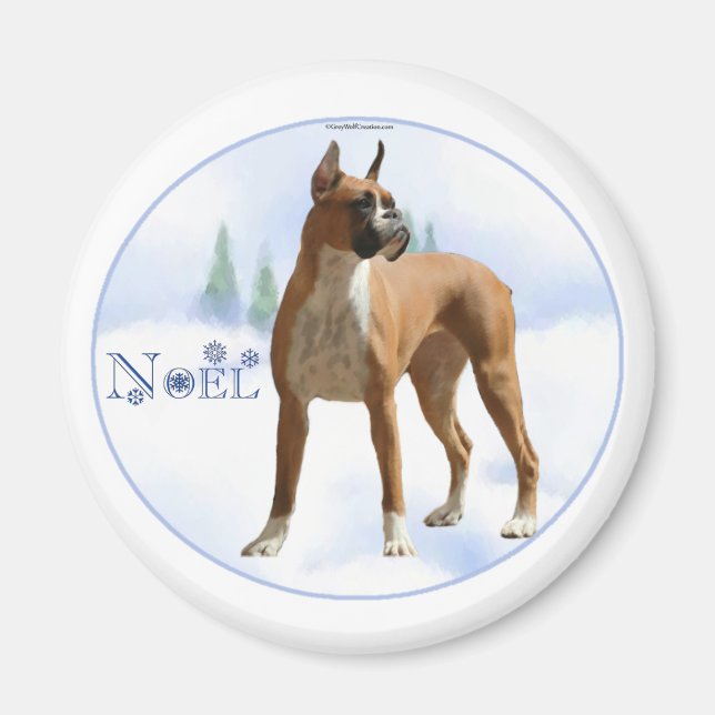 Noel Boxer Magnet (Front)