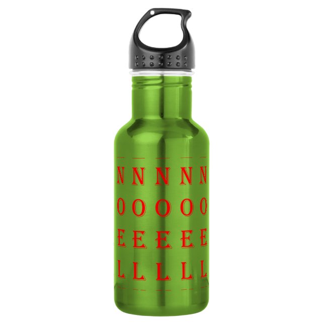 Noel Christmas 532 Ml Water Bottle (Front)