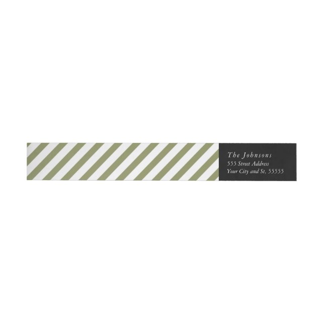 Noel - Christmas return address label (Individual)