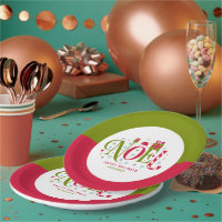 Noel colourful and fun typography resign