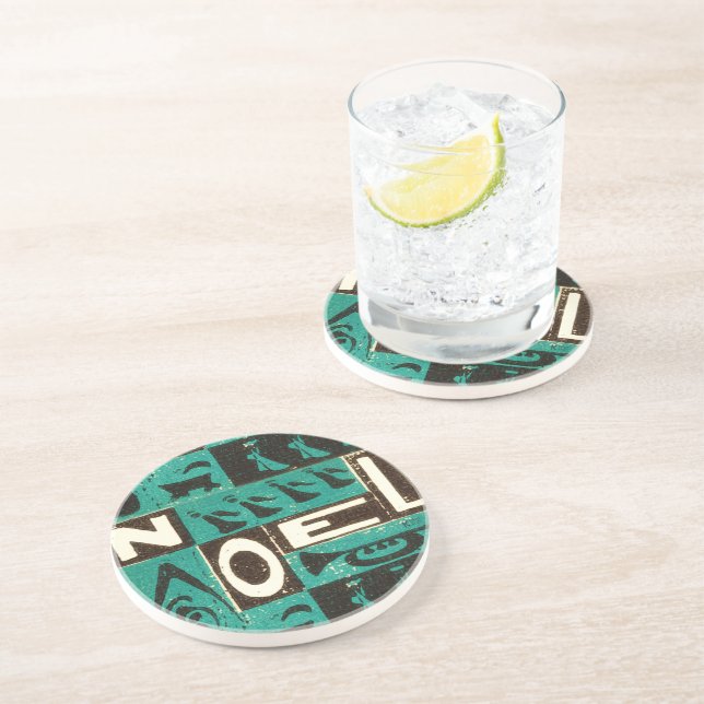 Noel Green Coaster (Side)