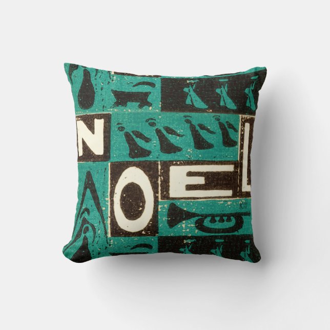 Noel Green Cushion (Front)