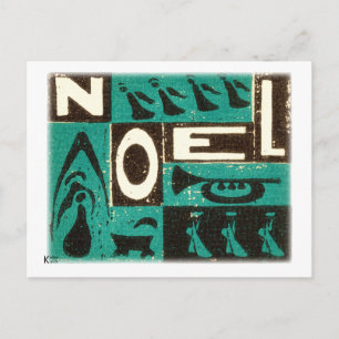 Noel Green Holiday Postcard