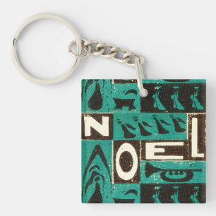 Noel Green Key Ring