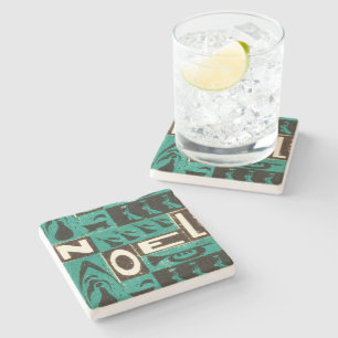 Noel Green Stone Coaster