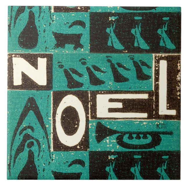 Noel Green Tile (Front)