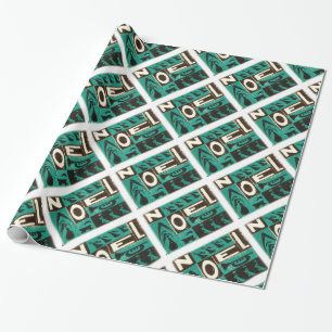 Noel Green Wrapping Paper