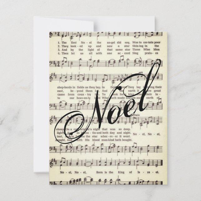 Noel Holiday Card (Front)