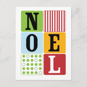NOEL HOLIDAY POSTCARD