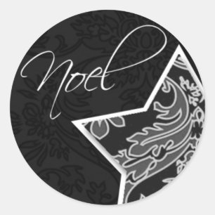 Noel Icon Christmas Cards Envelope Stickers