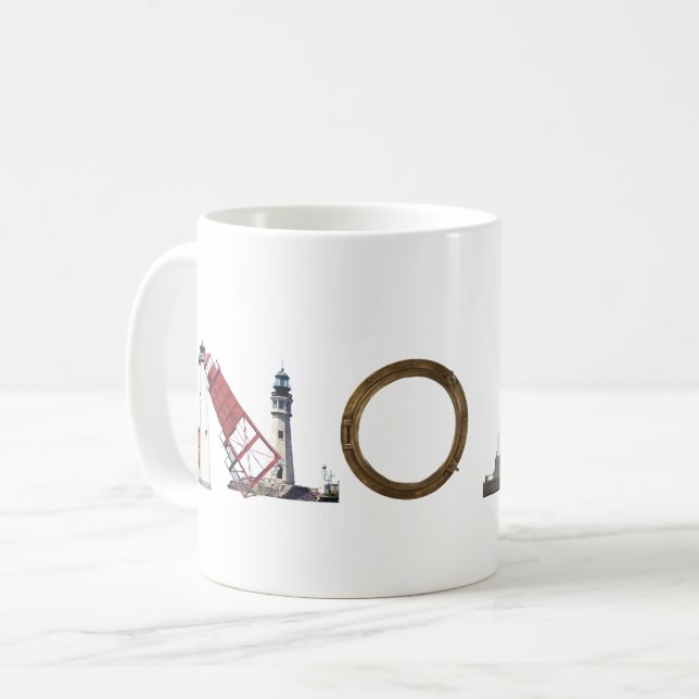 Noel Lighthouse mug (Front Left)