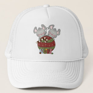 Noel Mice Holiday T-shirts and Gifts Trucker Hat