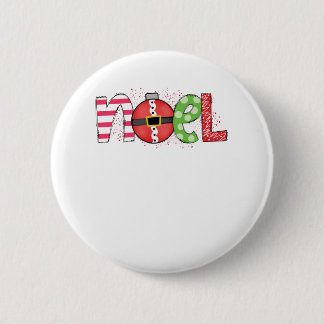 Noel - Perfect Christmas 6 Cm Round Badge