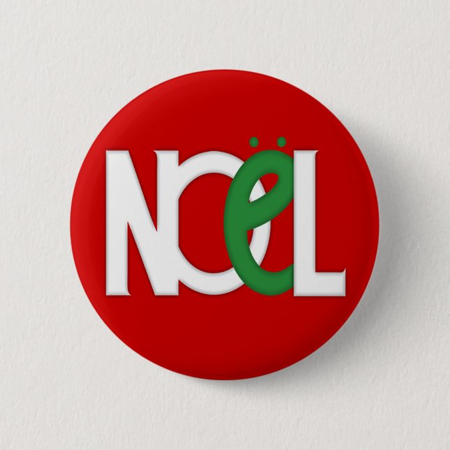 NOEL Red Button (Front)