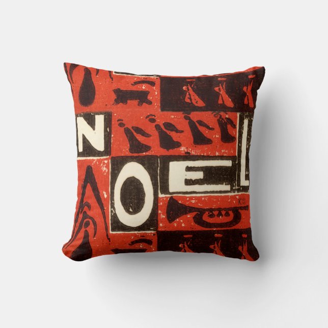Noel Red Cushion (Front)