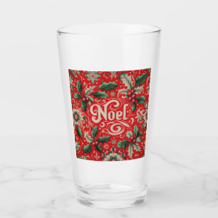 Noel Red & Green Glass