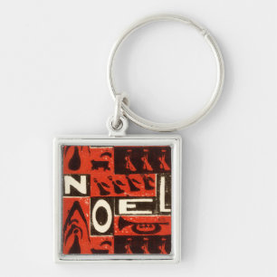 Noel Red Key Ring