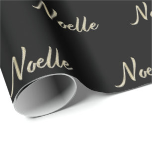 Noelle white gold Handwriting Gift Paper