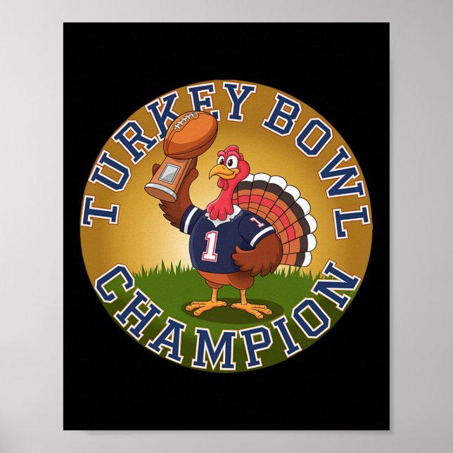 Noether Sym Turkey Bowl Champion  Poster (Front)