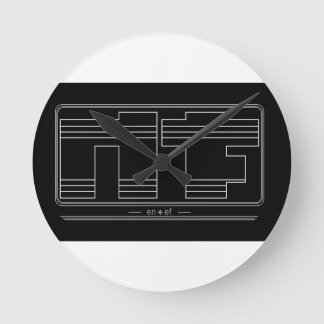 Noface Wall Clock