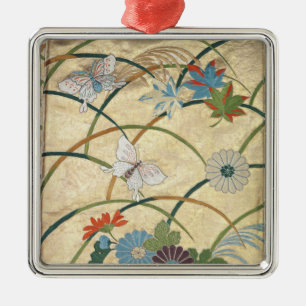 Noh Robe Metal Ornament