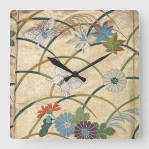 Noh Robe Square Wall Clock