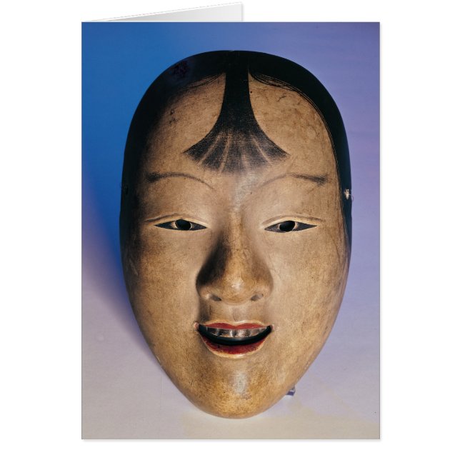 Noh theatre mask of a young boy called (Front)