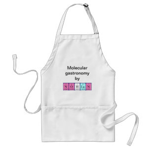 Nohlan periodic table name apron