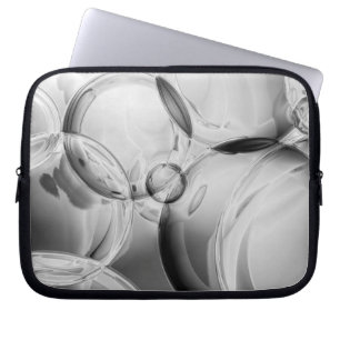Noir Bubbles Laptop Sleeve