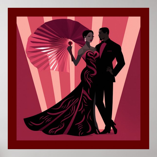 NOIR ELEGANCE-RED #1 POSTER (Front)