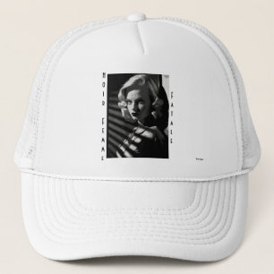 Noir Femme Fatale Trucker Hat