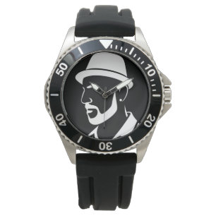 Noir Gentleman Portrait Watch
