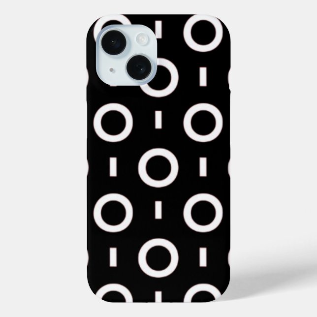 Noir Orbit Case-Mate iPhone Case (Back)