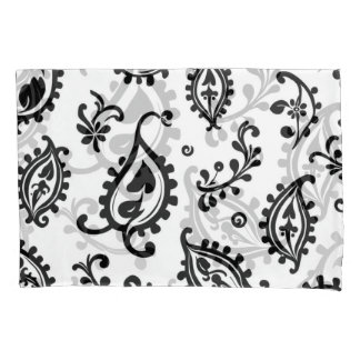Noir Paisley  Pillowcase