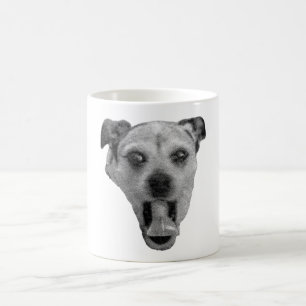 Noir Pup, Big Mood Coffee Mug
