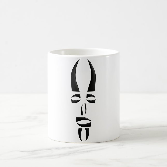 Noir Totem Mug  (Center)