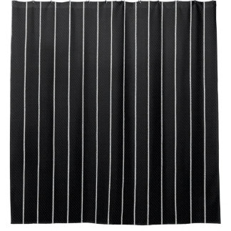 Noire Stripes Shower Curtain