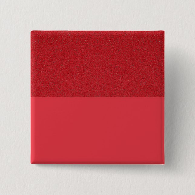 Noise-Over-Smooth Tomato Red Button – Customisable (Front)