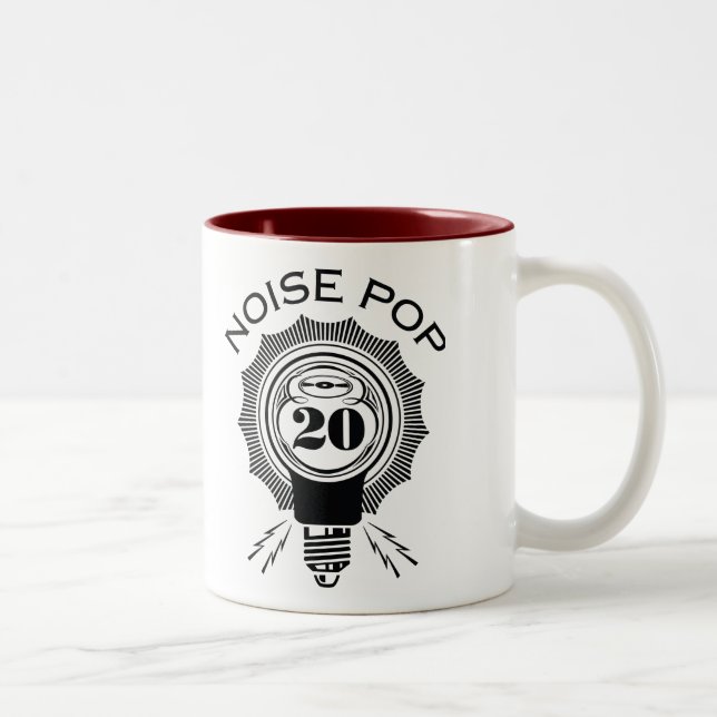 Noise Pop 20 Two-Tone Coffee Mug (Right)