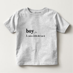 Noise with dirt on it shirt for boys