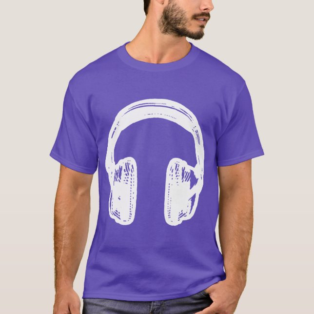 NOISEtrends Headphones Tee (Front)