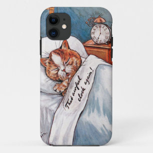 Noisy Alarm Clock, Louis Wain iPhone 11 Case
