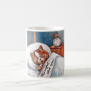 Noisy Alarm Clock, Louis Wain Coffee Mug
