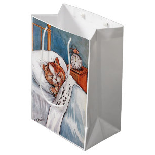 Noisy Alarm Clock, Louis Wain Medium Gift Bag