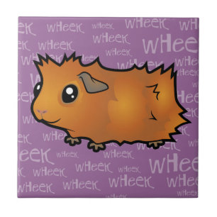 Noisy Guinea Pig (scruffy) Tile