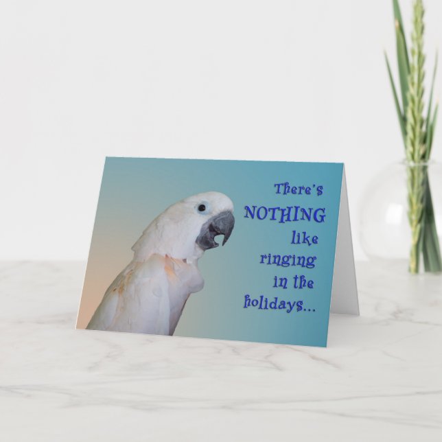 Noisy New Year Holiday Card (Front)