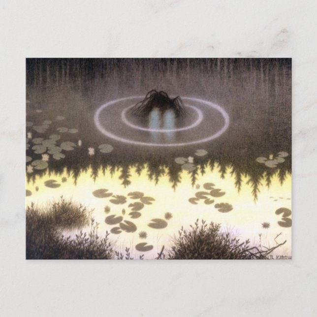 Nokken Mythical Water Sprite Postcard (Front)