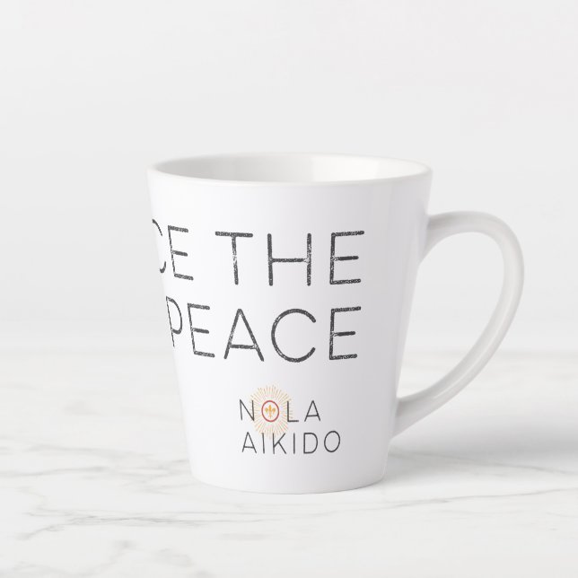 NOLA Aikido Latte Mug (Right)